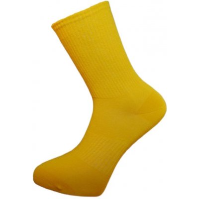 Fuxy FX-FARBES sportovní barevné ponožky žlutá – Zboží Mobilmania