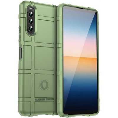 Pouzdro Rugged Shield Sony Xperia 10 IV zelené