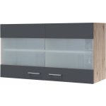 Flex-Well Morena horní prosklená 100 x 54,8 x 32 cm – Zboží Dáma