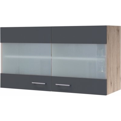 Flex-Well Morena horní prosklená 100 x 54,8 x 32 cm – Zboží Dáma
