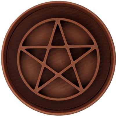 Pan Piškot Vykrajovátko s razítkem Pentagram | Halloweenské pečení – Hledejceny.cz