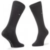 Tommy Hilfiger Sada 2 párů pánských vysokých ponožek 472001001 Černá