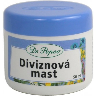 Dr. Popov diviznová mast k masáži unavených končetin 50 ml