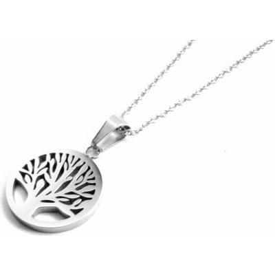 Steel Jewelry strom života chirurgická ocel 180473 – Zboží Mobilmania