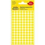 Avery Zweckform 3013 etikety 8mm 4 ks žluté – Zboží Dáma