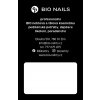 Ostatní kosmetická pomůcka BIO-nails Kartička objednávková 20 ksčerná