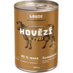 Louie Dog Hovězí s rýží 400 g – Hledejceny.cz