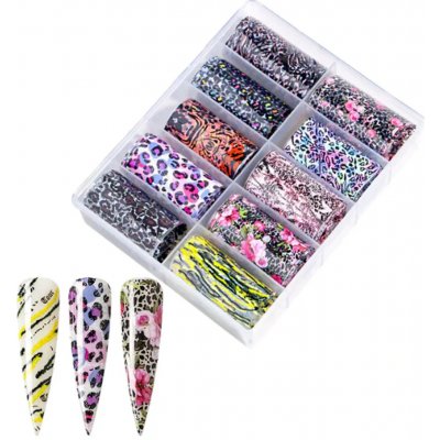 Starnails Sada 10 zdobicích fólií nehty No. 2 – Hledejceny.cz