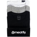 Meatfly Logo Multipack 22/23 Black Grey Heather White