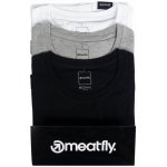 Meatfly Logo Multipack 22/23 Black Grey Heather White – Hledejceny.cz