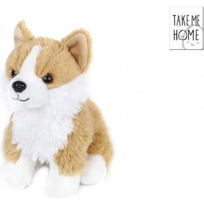 Take Me Home pes corgi sedící 20 cm – Zboží Mobilmania