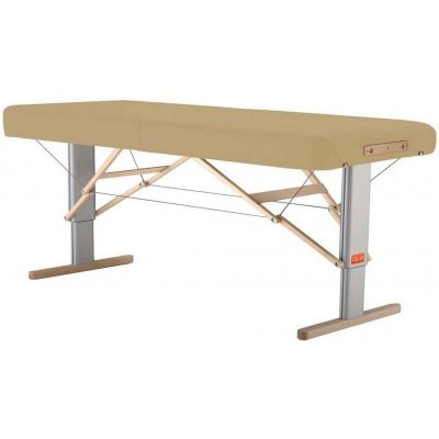 Clap Tzu Linea Physio Přenosné elektrické masážní lehátko Barva: PU béžová dune , Doplňky: síťové napájení, Rozměry: 192 x 75 cm od 192 x 65 cm 29 kg 13 barev