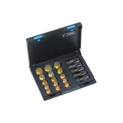 V-coil Sada na opravu závitů olejových van M 13x1,5 - M 24x1,5 - VC19122 – Zboží Mobilmania