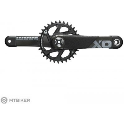 SRAM X01 All Downhill kliky, 165 mm, 1x11, 34T – Sleviste.cz