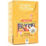 English Tea Shop BIO Adventní kalendář zlatý Vánoční čaj 25 sáčků – Sleviste.cz
