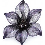 Prima-obchod brož kovová s broušenými kamínky 2 fialová temná 105312 – Hledejceny.cz