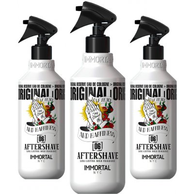Immortal NYC Stay Blessed 06 Extrait de Cologne For Special Barbers kolínská ve spreji 500 ml – Hledejceny.cz