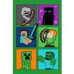 Jerry Fabrics Fleecová deka Minecraft portréty – Zboží Mobilmania