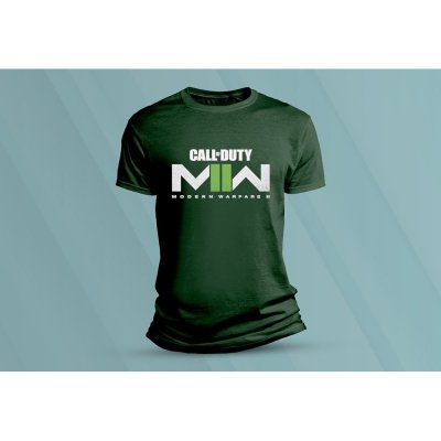 Sandratex dětské bavlněné tričko Call of Duty Modern Warfare 2. lahvově zelená – Zboží Mobilmania