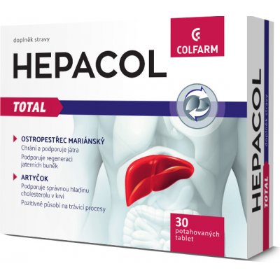 Colfarm HEPACOL TOTAL 30 tablet – Hledejceny.cz