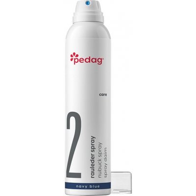 Pedag NUBUCK SPRAY sprej na boty z broušené kůže 250 ml Námořnická Modř Nubuck – Zboží Mobilmania