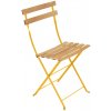 Zahradní židle a křeslo Fermob Skládací židle BISTRO NATURAL Honey