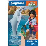 PLAYMOBIL 72091 Zoo: Delfín a návštěvnice – Zbozi.Blesk.cz