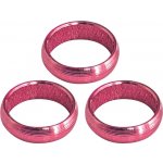 XQMax Darts Aluminium O-Rings - kroužky na násadky - 3 ks - pink – Zboží Dáma