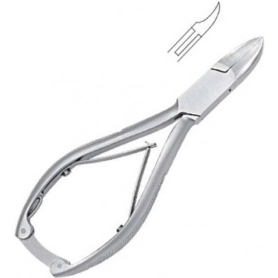 Divine cosmetics KI128a Pedikúrní kleště na nehty 14,5 cm – Zboží Mobilmania