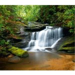 Fotozávěs Vodopád FCSXL-4800 textilní foto závěs FCSXL4800 / foto-závěsy s fototiskem (180 x 160 cm) AG Design – Zboží Dáma