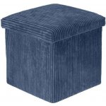 HOMESTYLING Taburet s úložným prostorem 38 x 38 x 38 cm růžová KO-170490550ruzo – Zboží Dáma