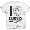 Pánské tričko s potiskem Friday the 13th tričko I Jason Campers white