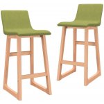 VidaXL 2 ks zelené textil 289392 – Zboží Dáma