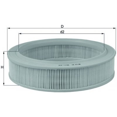 Vzduchový filtr KNECHT LX 81 – Hledejceny.cz