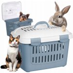 Juko Midi Gulliver šedo-modrá 45 x 33 x 33 cm – Zboží Dáma