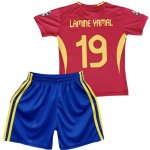 Numberoplus dětský fotbalový dres Komplet Španělsko Lamine Yamal 19 domácí Euro 2024 – Sleviste.cz