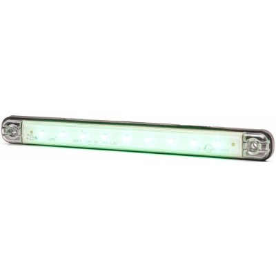 Světlo obrysové zelené LED 238X21 bez úchytu WAS W97.4/719GREEN, , , – Hledejceny.cz