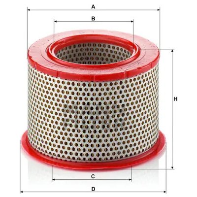 MANN FILTER Vzduchový filtr C 1555/1 – Hledejceny.cz
