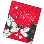 Carbotex Dětská deka Mickey a Minnie Mouse Love – Sleviste.cz