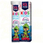 IQ Mag Kids Organický hořčík + vitamín B6 šumivé tablety pro děti s malinovou příchutí 20 tablet – Hledejceny.cz