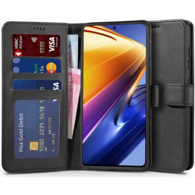 Pouzdro Tech-Protect Wallet Xiaomi Poco F4 5G, černé – Zboží Mobilmania