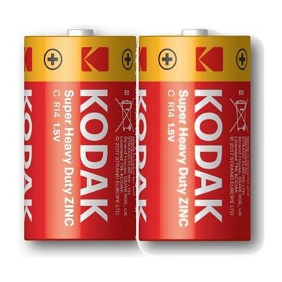 KODAK/TRIXLINE R14 Zinc Chloride 2ks/bal – Zboží Živě