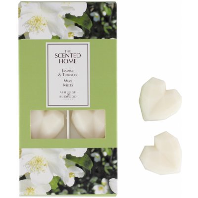The Scented Home Vonný vosk do aromalampy JASMINE & TUBEROSE Jasmín a noční hyacint 8 ks – Hledejceny.cz