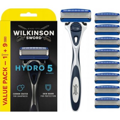 Wilkinson Sword Hydro 5 Skin Protection Regular + 9 ks hlavic – Zboží Mobilmania