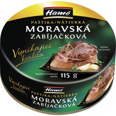 Hamé Moravská zabijačková paštika 115g