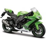 Maisto motorka Kawasaki Ninja ZX10R zelená 1:12 – Sleviste.cz