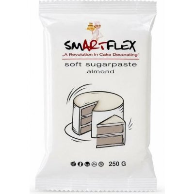 Smartflex Fondán na dort Soft mandlový 250 g – Hledejceny.cz