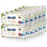 Kindii Extra Soft Aloe, vlhčené ubrousky pro děti 12 x 60 ks – Zboží Dáma
