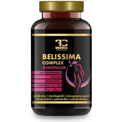 BELISSIMA COMPLEX menopauza kosti, srdce a menopauzální komfort 120 kapslí 102 g – Hledejceny.cz
