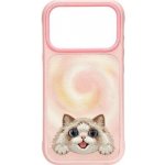 Nimmy Case kryt Big Eyed Lying Ragdoll CAT s MagSafe na iPhone 18 Pro/17 Pro Pink – Hledejceny.cz